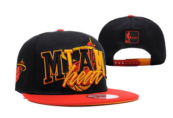 NBA Miami Heat NE Snapback Hat #165